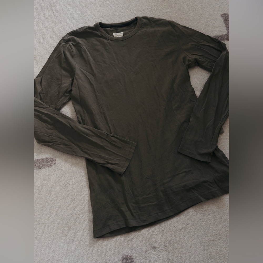 Rag and Bone Men’s Olive Green Long Sleeve Shirt Size M